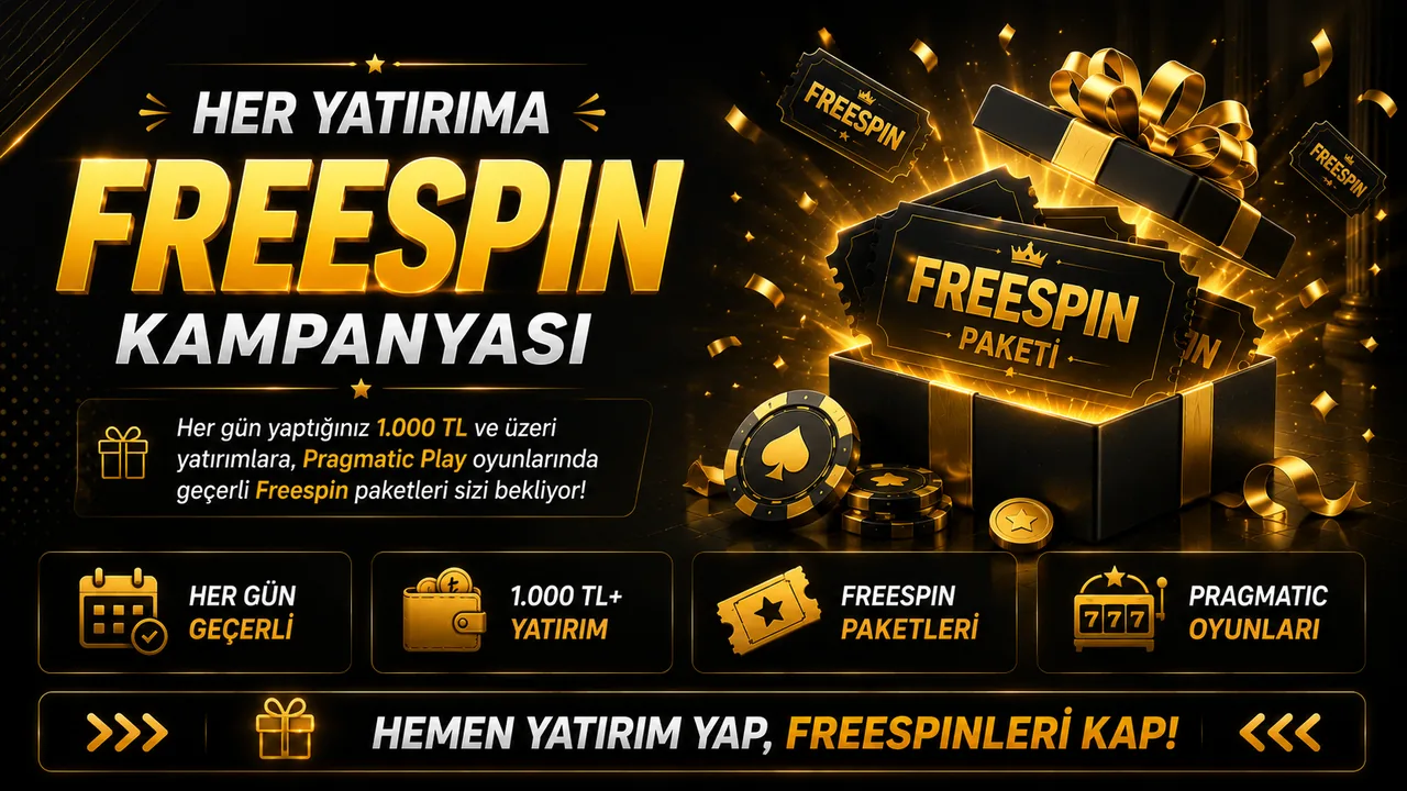 Her Yatırıma Freespin Kampanyası